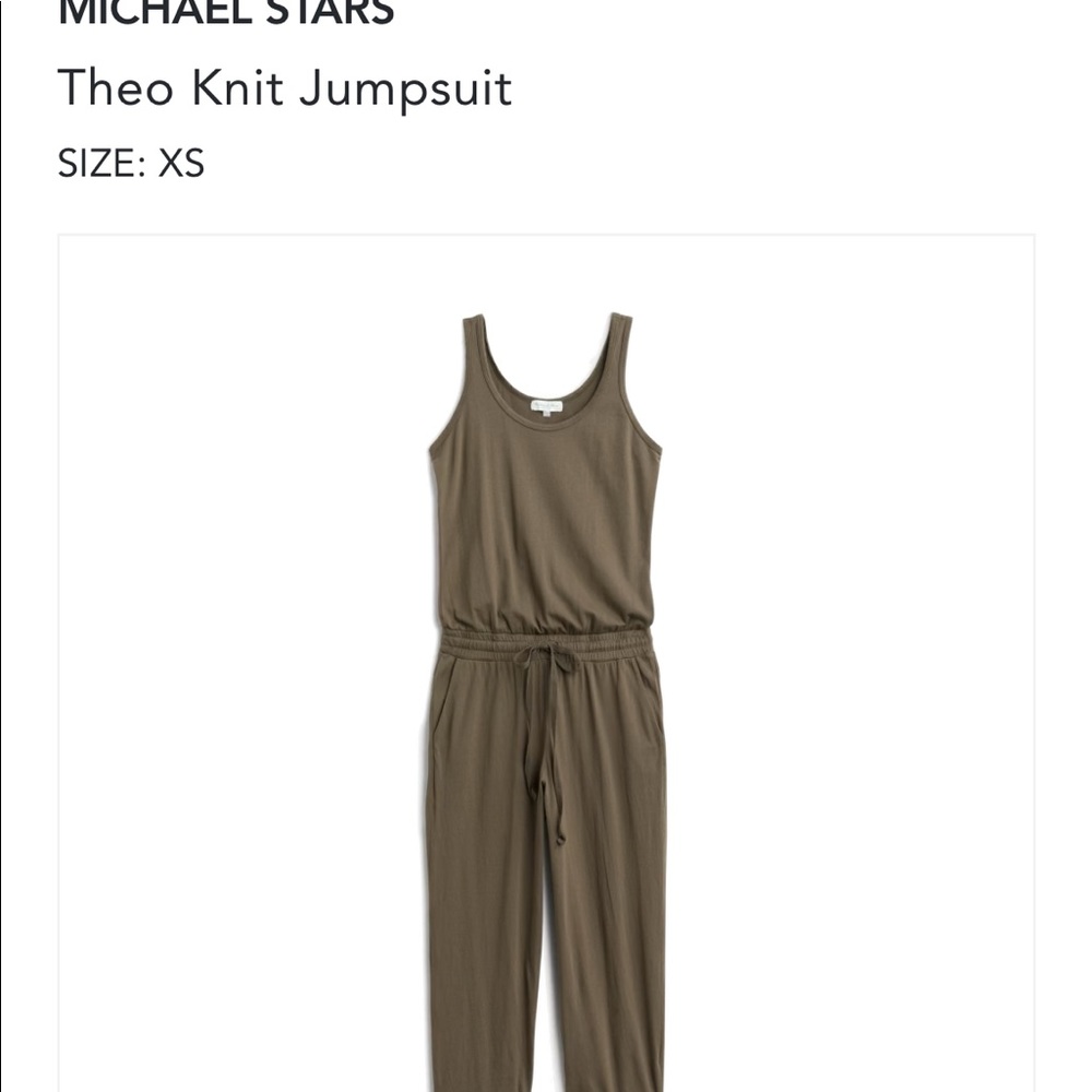 Michael Stars “Theo” knit jumpsuit
